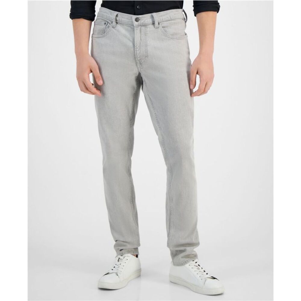 Michael Kors Mens Parker, Subtle Stretch Tapered Slim Jeans, , 40, DM